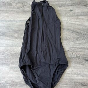 Suffolk Dancewear black leotard-size Adult Small